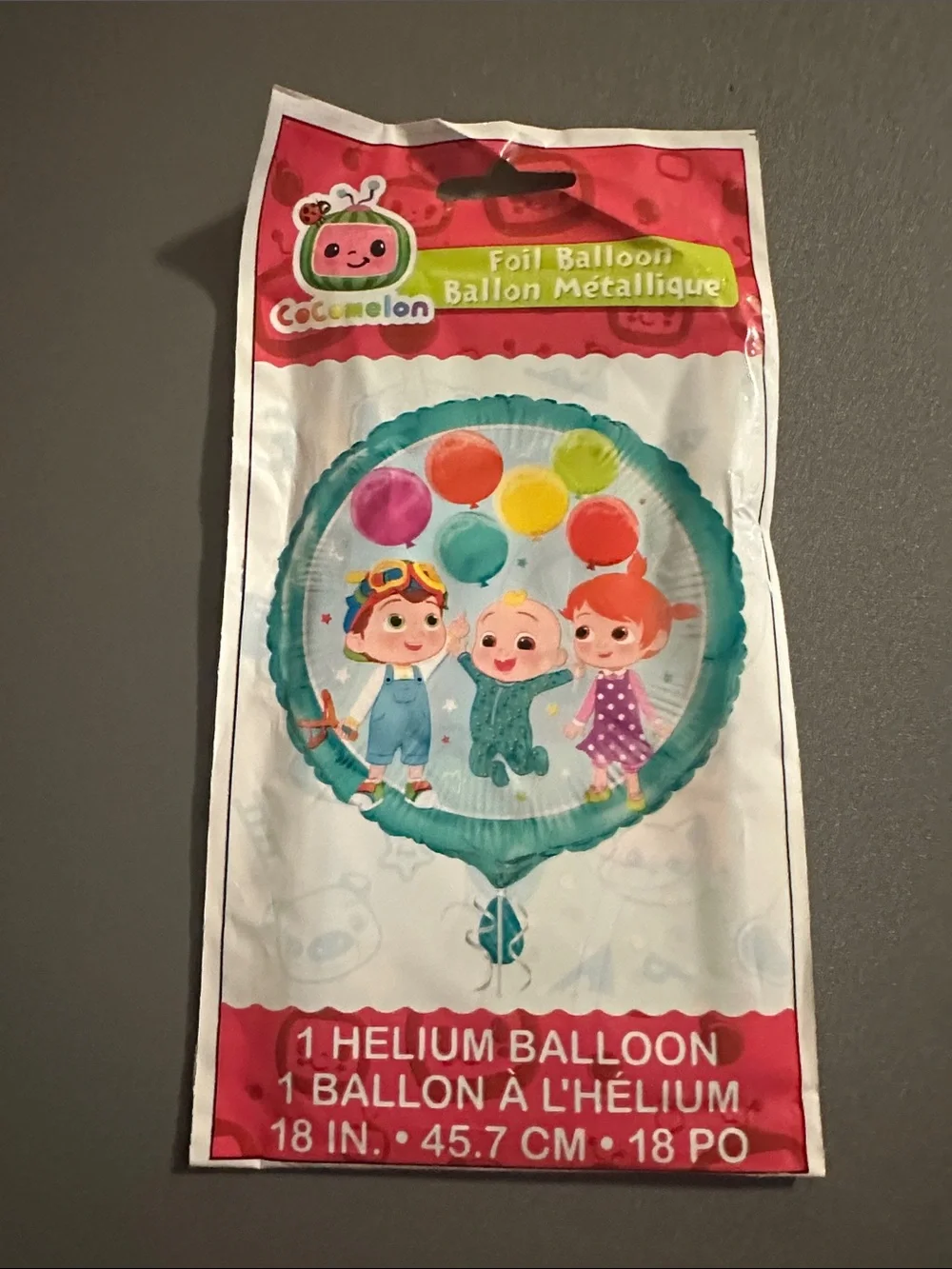 Cocomelon Helium Balloon - Kids Party Decoration